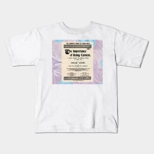 First Edition:Oscar Wilde The Importance of Being Earnest Kids T-Shirt